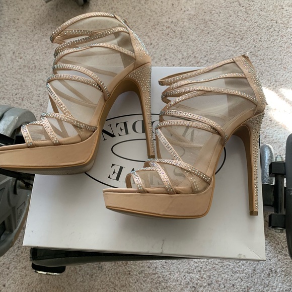 Steve Madden Sparkle Heels - Picture 1 of 4